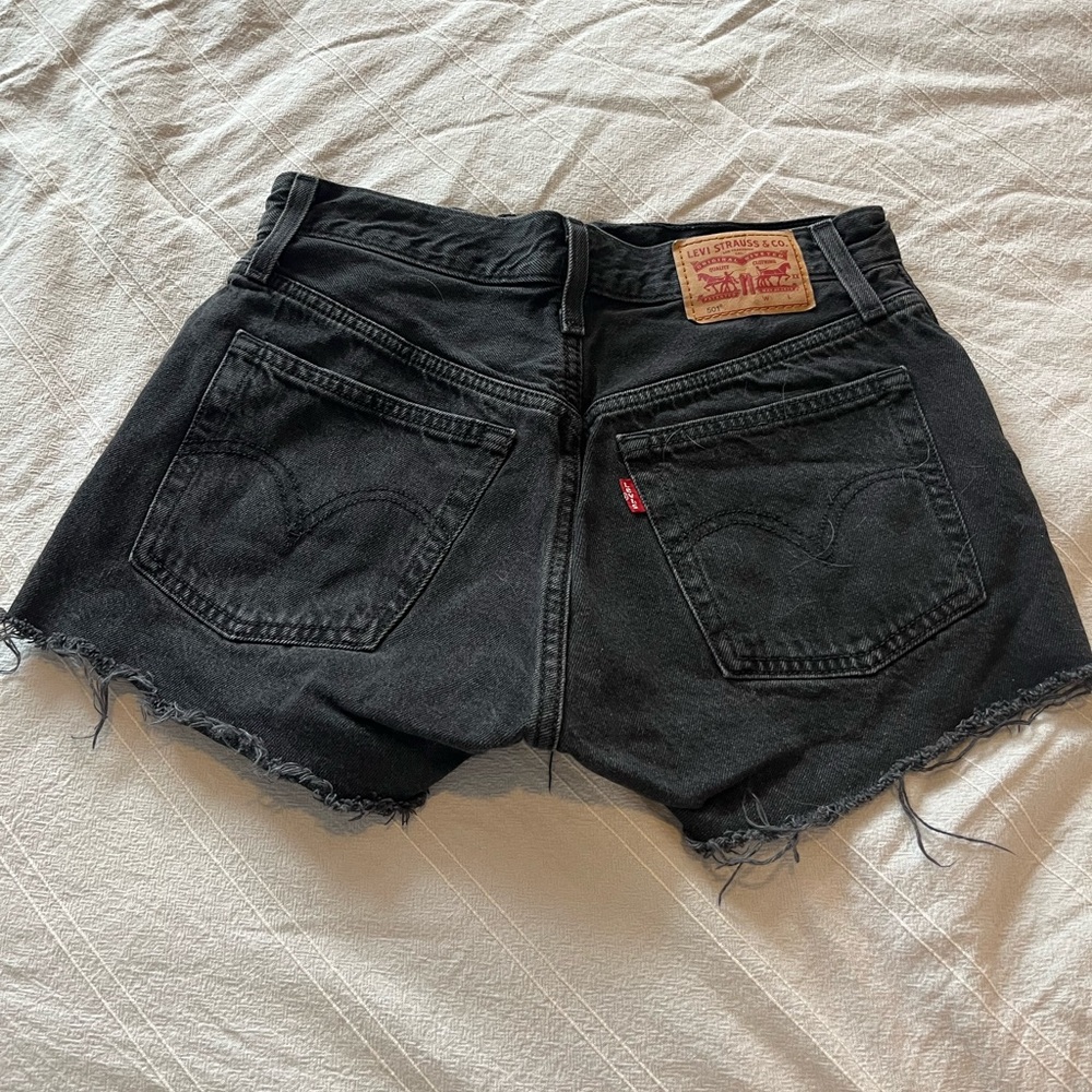 Levi’s Black Denim Shorts